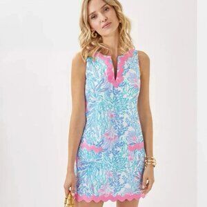Lilly Pulitzer Romey Shift Romper - Multi Via Del Mar - Size 0 - NWT $228